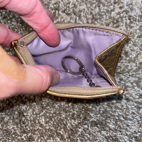 Coach Brown Monogram Card Holder - Picture 3 of 3